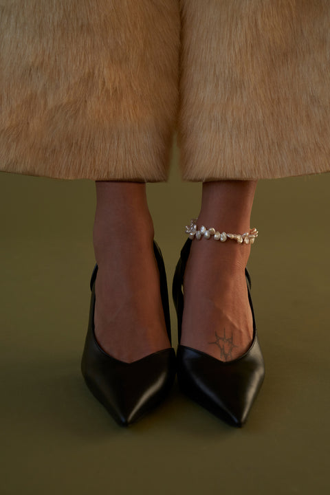 Beatrice Pearl Anklet