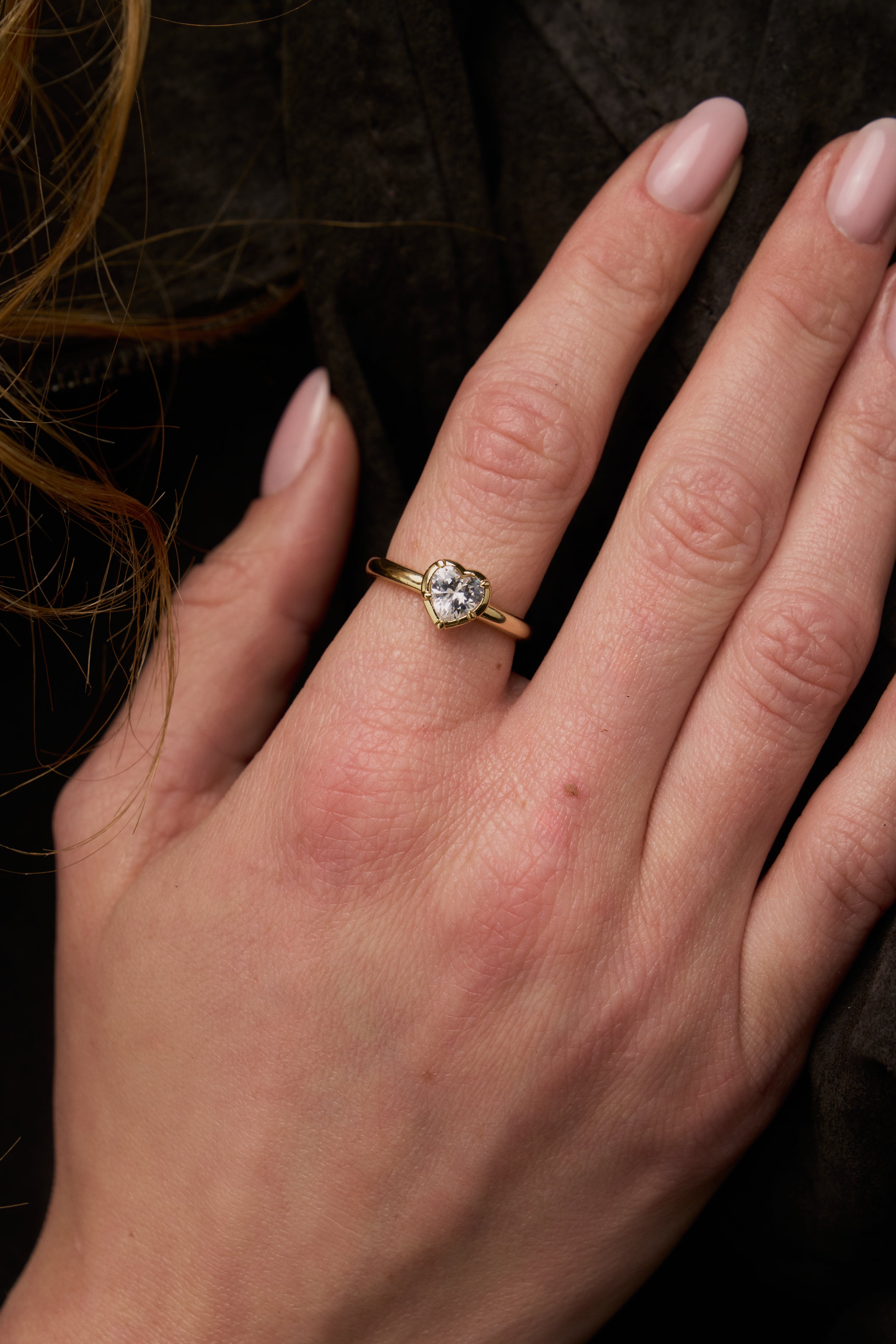 Cleo Heart Ring – Lili Claspe