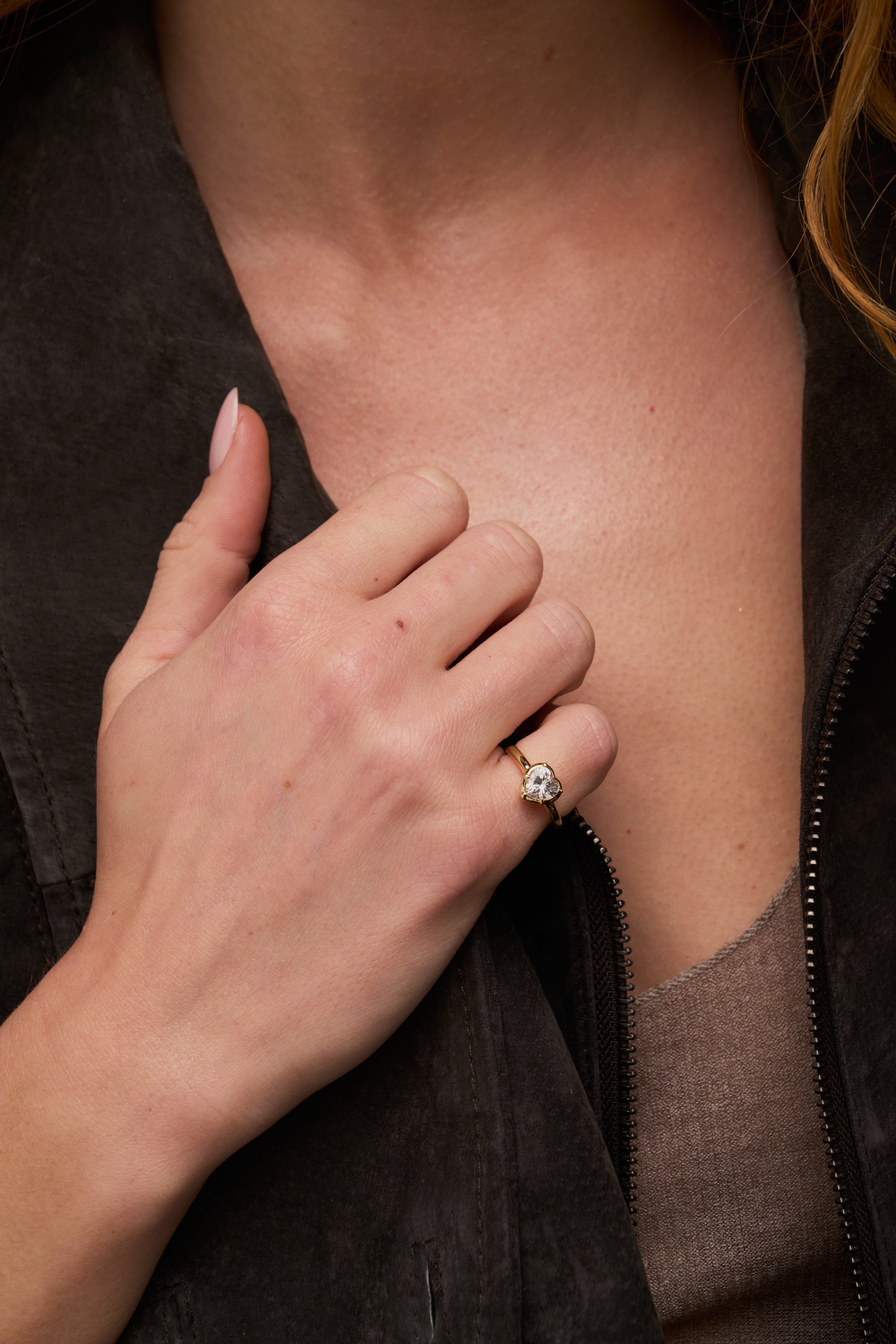 Cleo Heart Ring – Lili Claspe