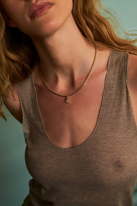 Bruna Pear Necklace