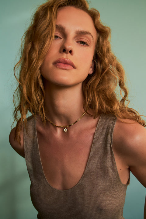 Bruna Round Necklace