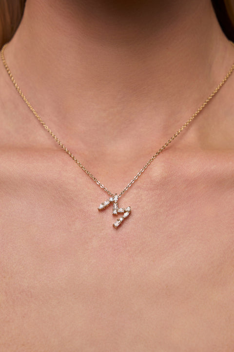 Mavis Letter Pendant