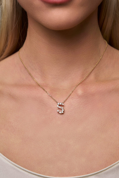 Mavis Letter Pendant