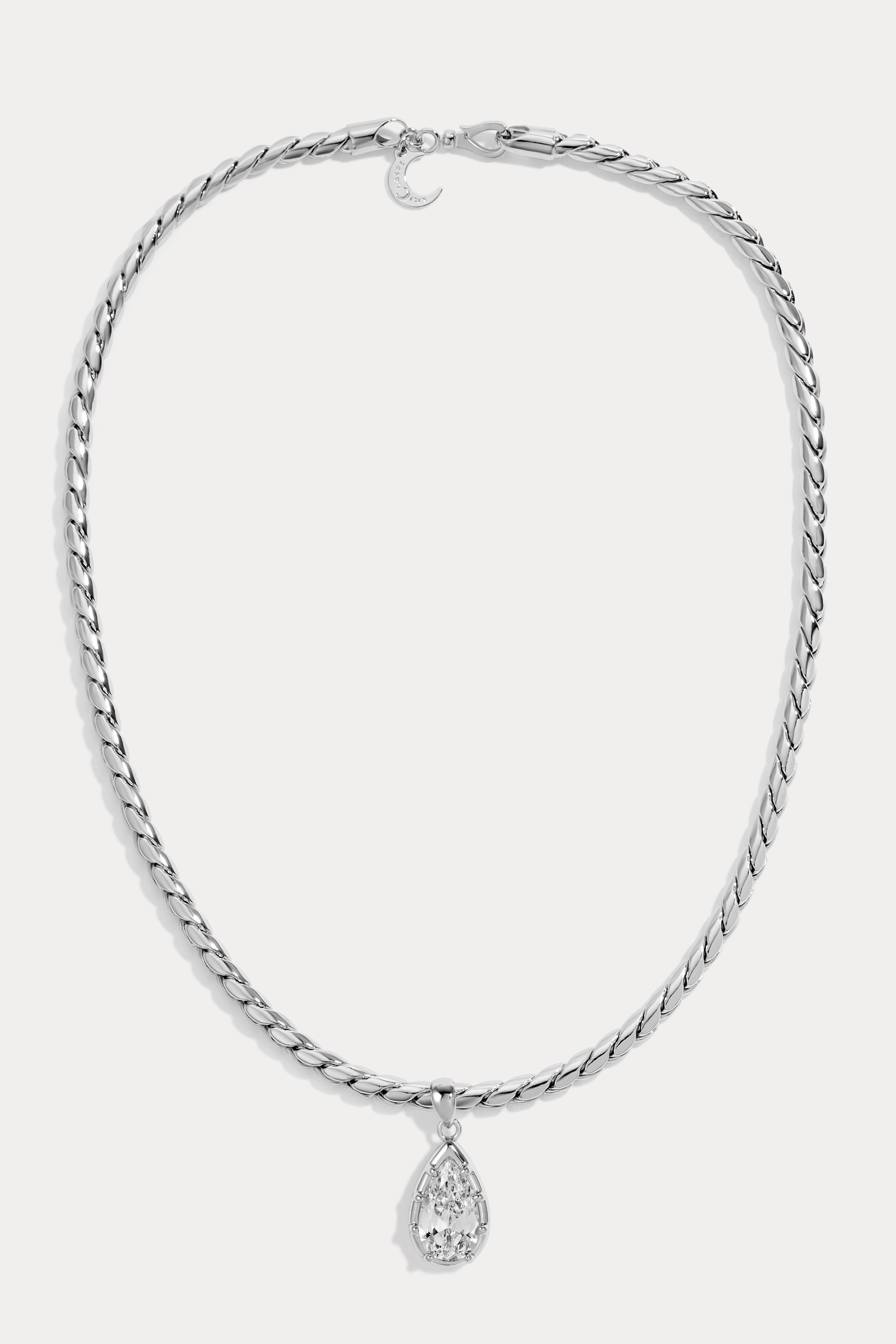 Medium Bruna Pear Necklace – Lili Claspe