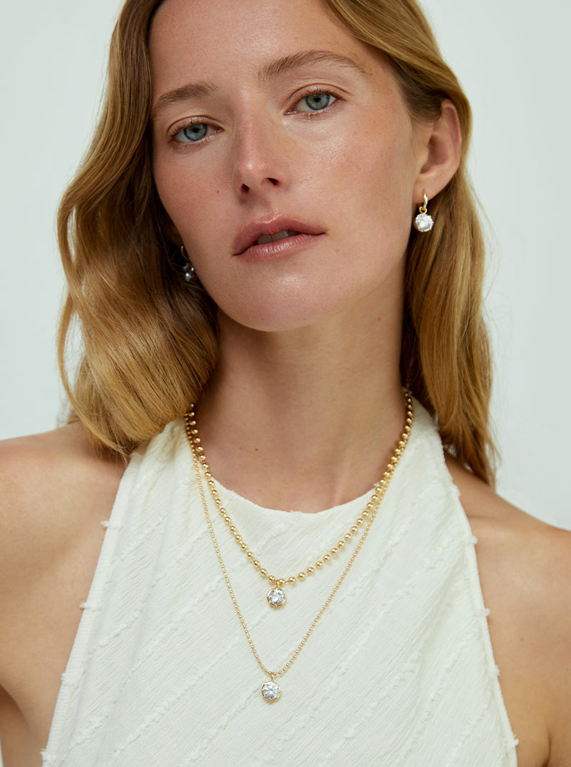 Mini Amina Tennis Necklace – Lili Claspe
