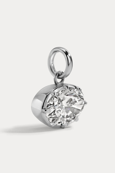 Mara Oval Diamond Pendant