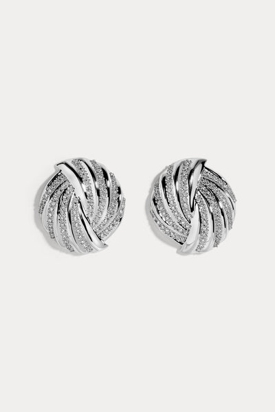 Pave Arlo Earrings – Lili Claspe