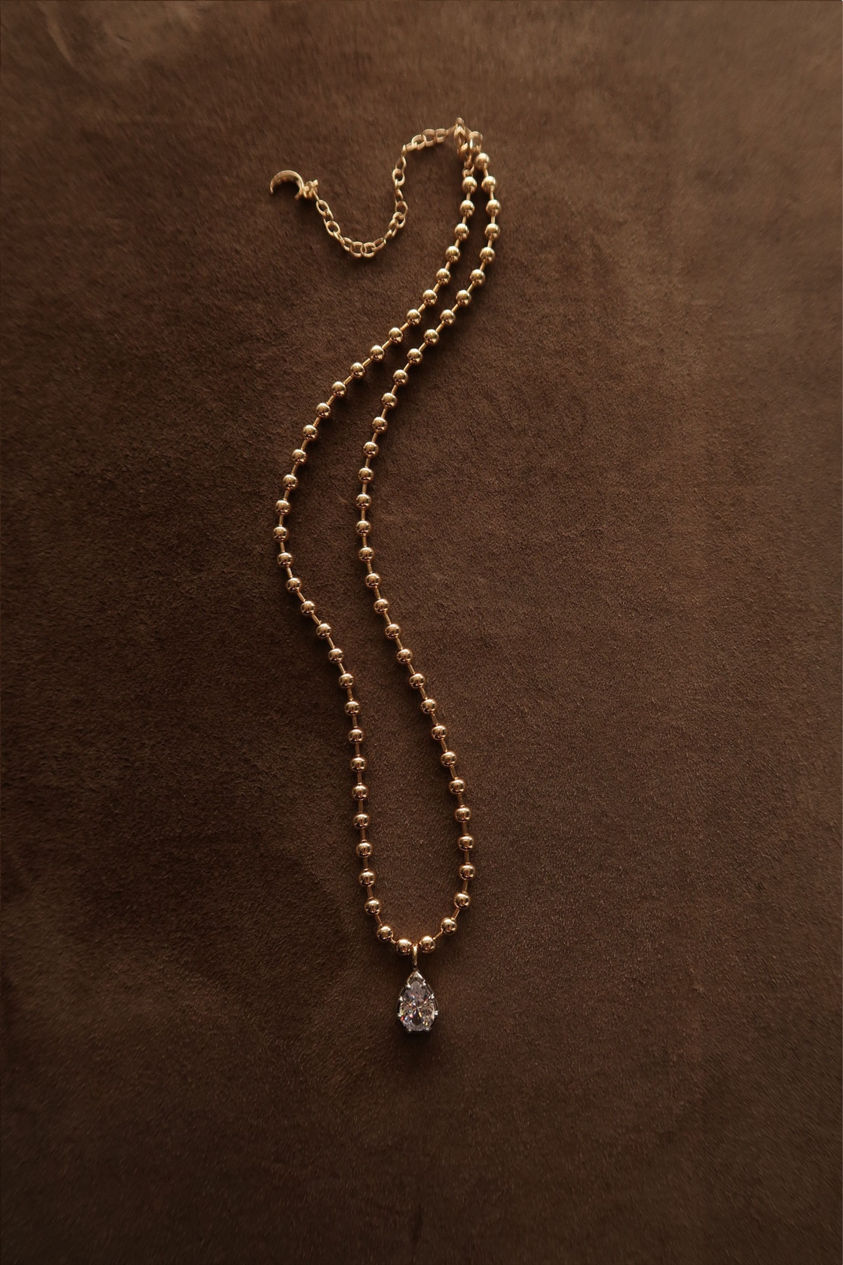 Cleo Pear Necklace – Lili Claspe
