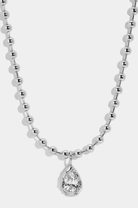 Cleo Pear Necklace – Lili Claspe Cleo Pear Necklace – Lili Claspe