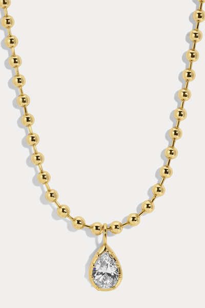 Cleo Pear Necklace – Lili Claspe