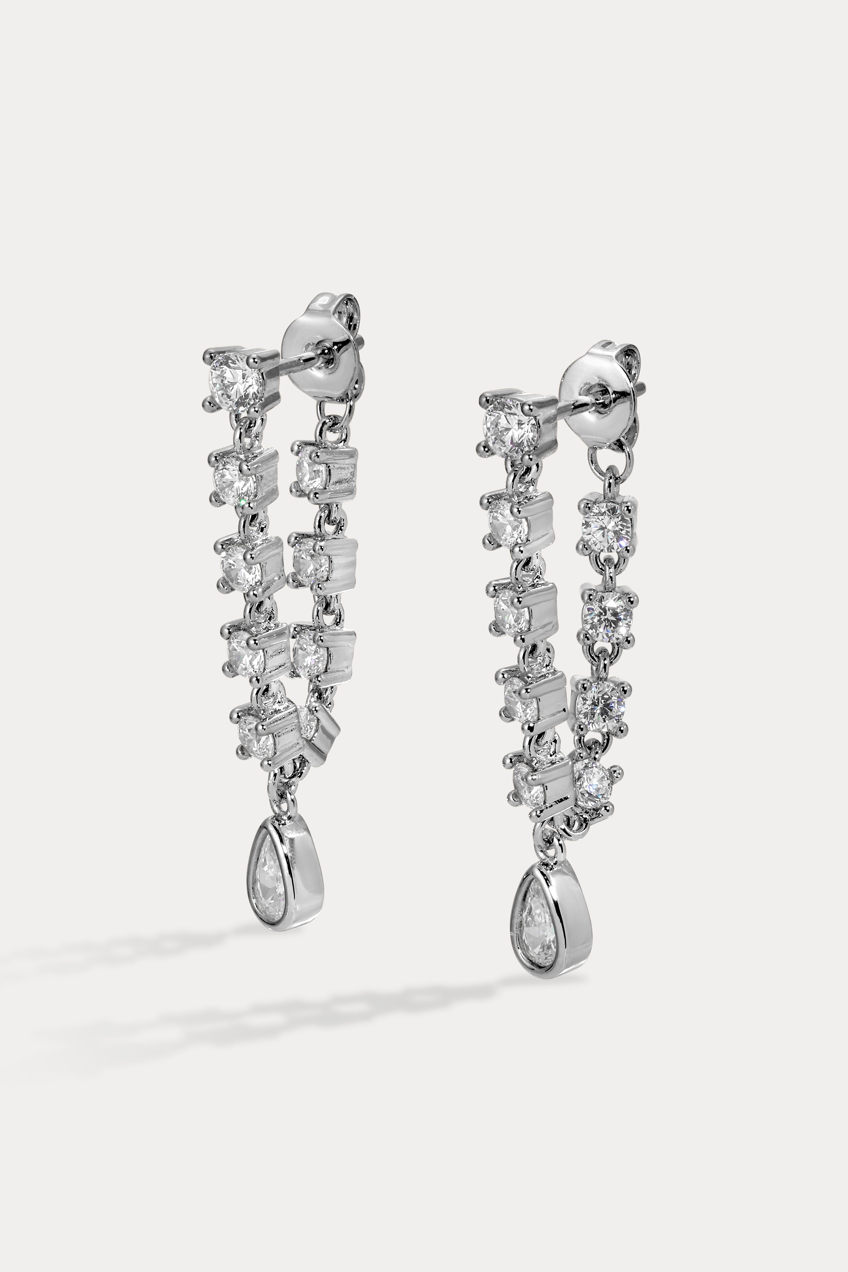 Small Stephie Bezel Earrings – Lili Claspe