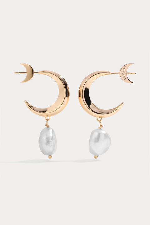 Luna Baroque Pearl Earrings