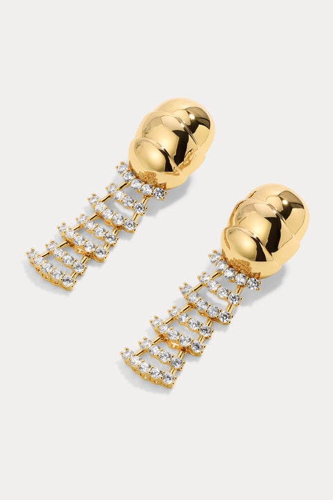 Armadillo Fringe Earrings