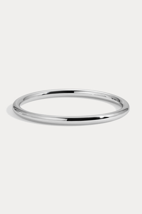 Small Maren Hollow Tube Bangle