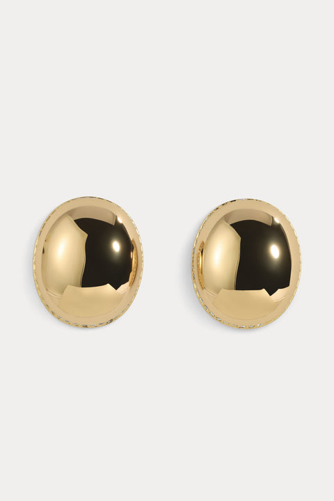 Rosalie Dome Earrings