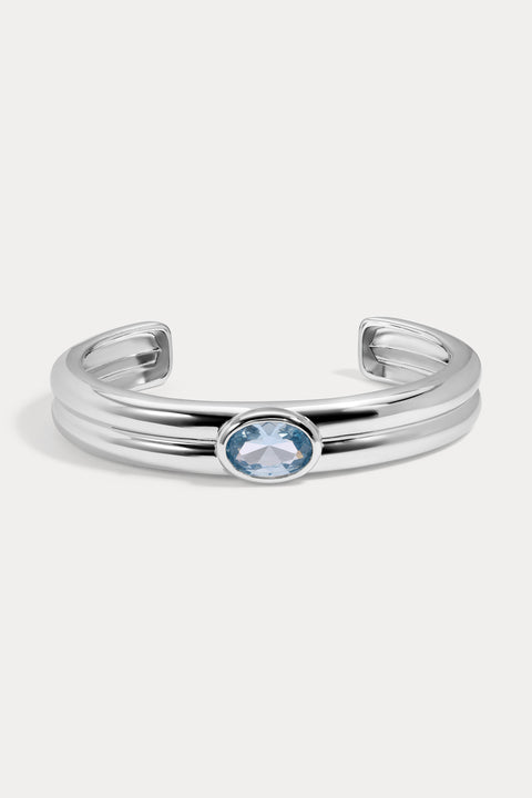 Aqua Romy Fluted Cuff