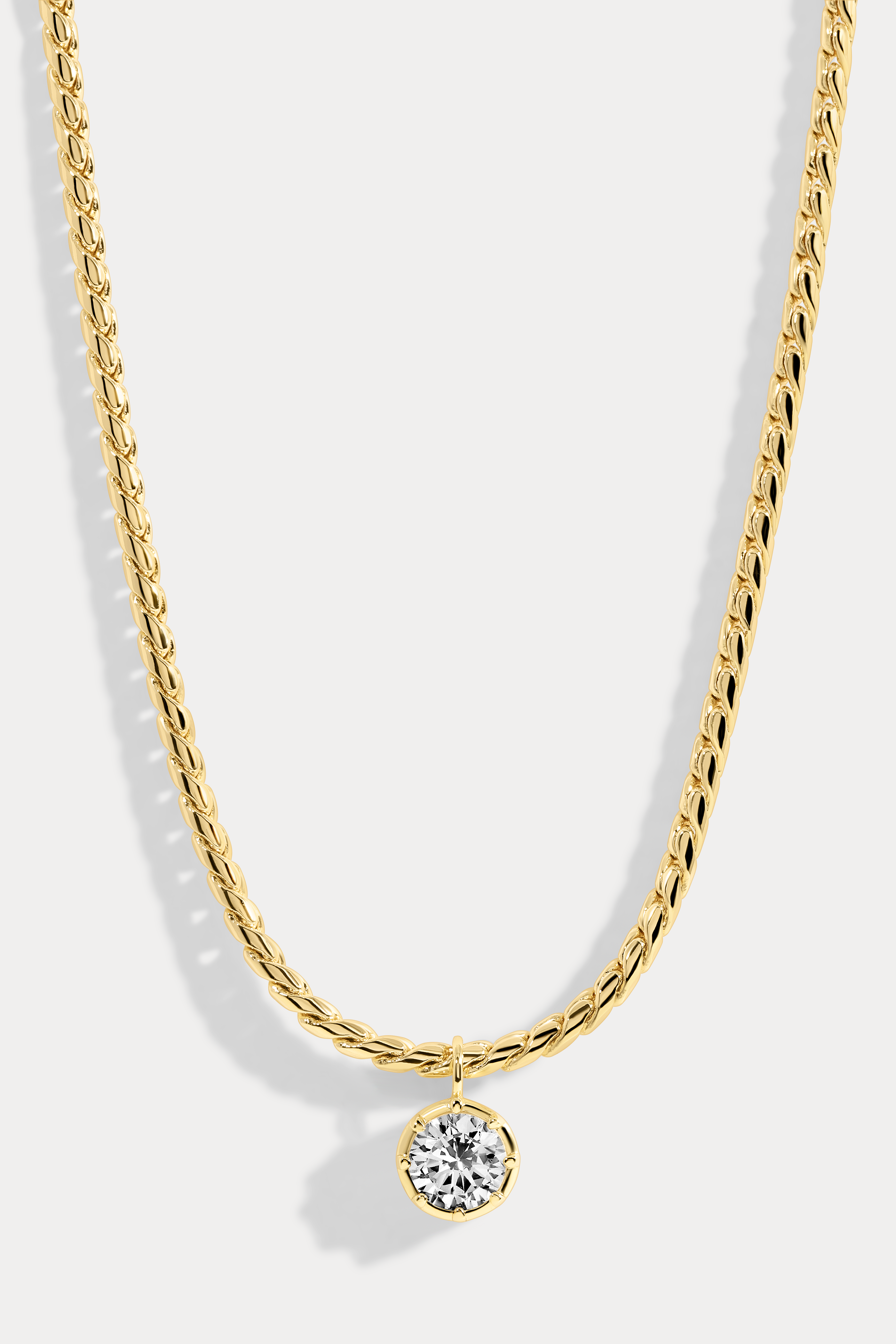 Bruna Round Necklace