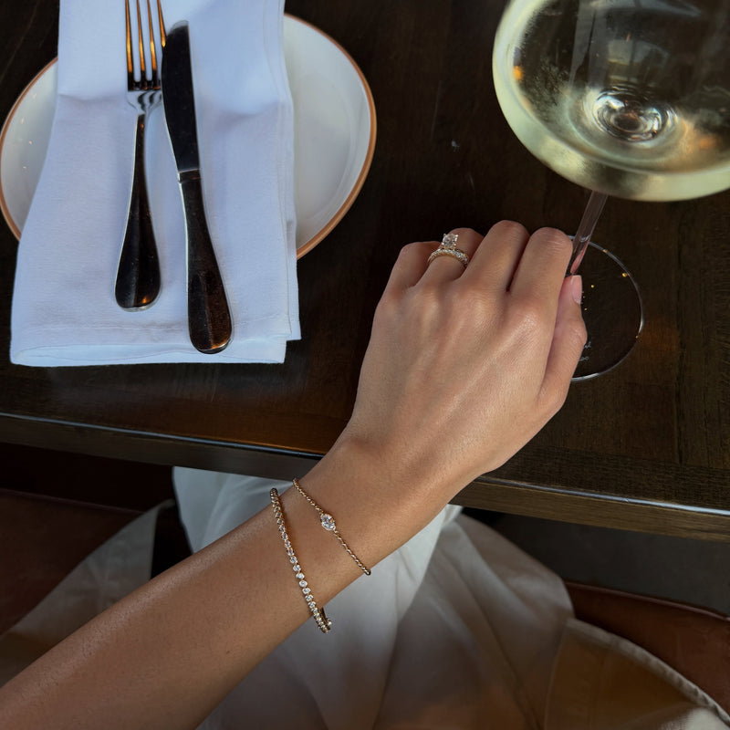 Mini Cleo oval Bracelet | Reese Bangle @alondrapriscilla