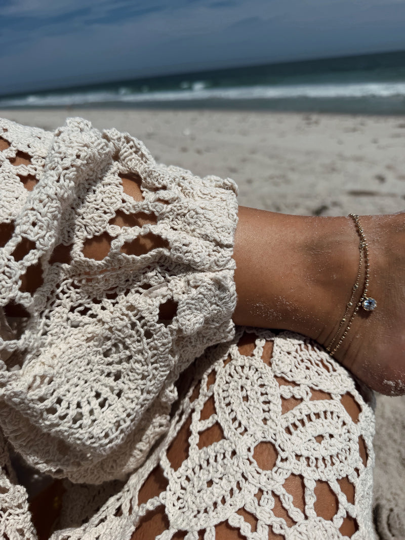 Mini Cleo Anklet @rocky_barnes