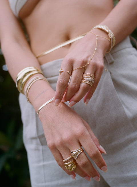 Small Gina Twist Ring