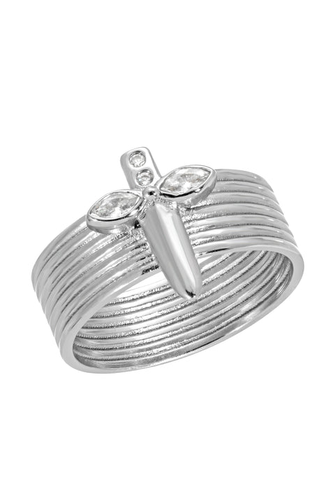 Dagger Banded Ring