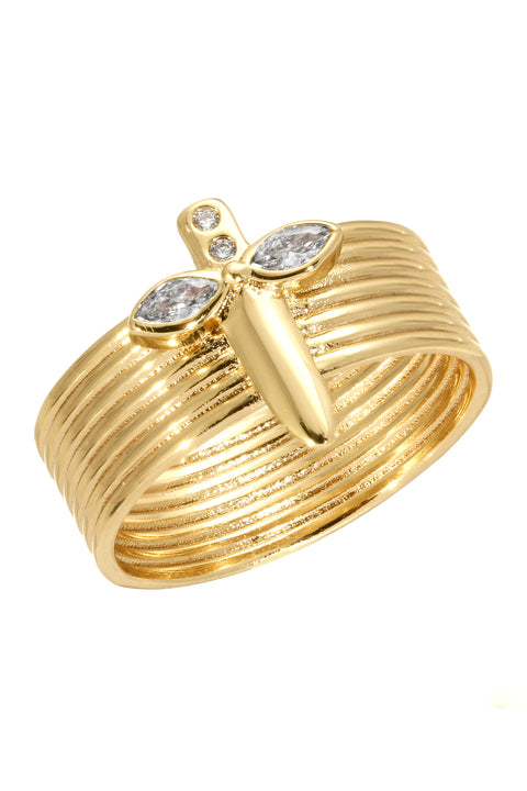 Dagger Banded Ring