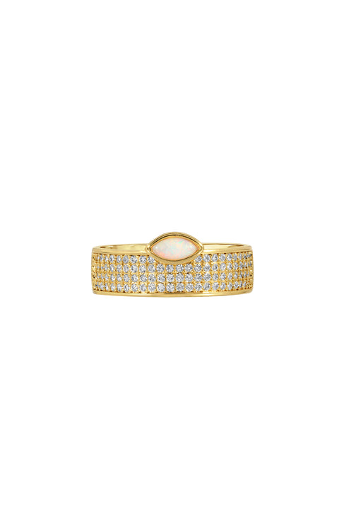 Finish - Gold | Style - Pave