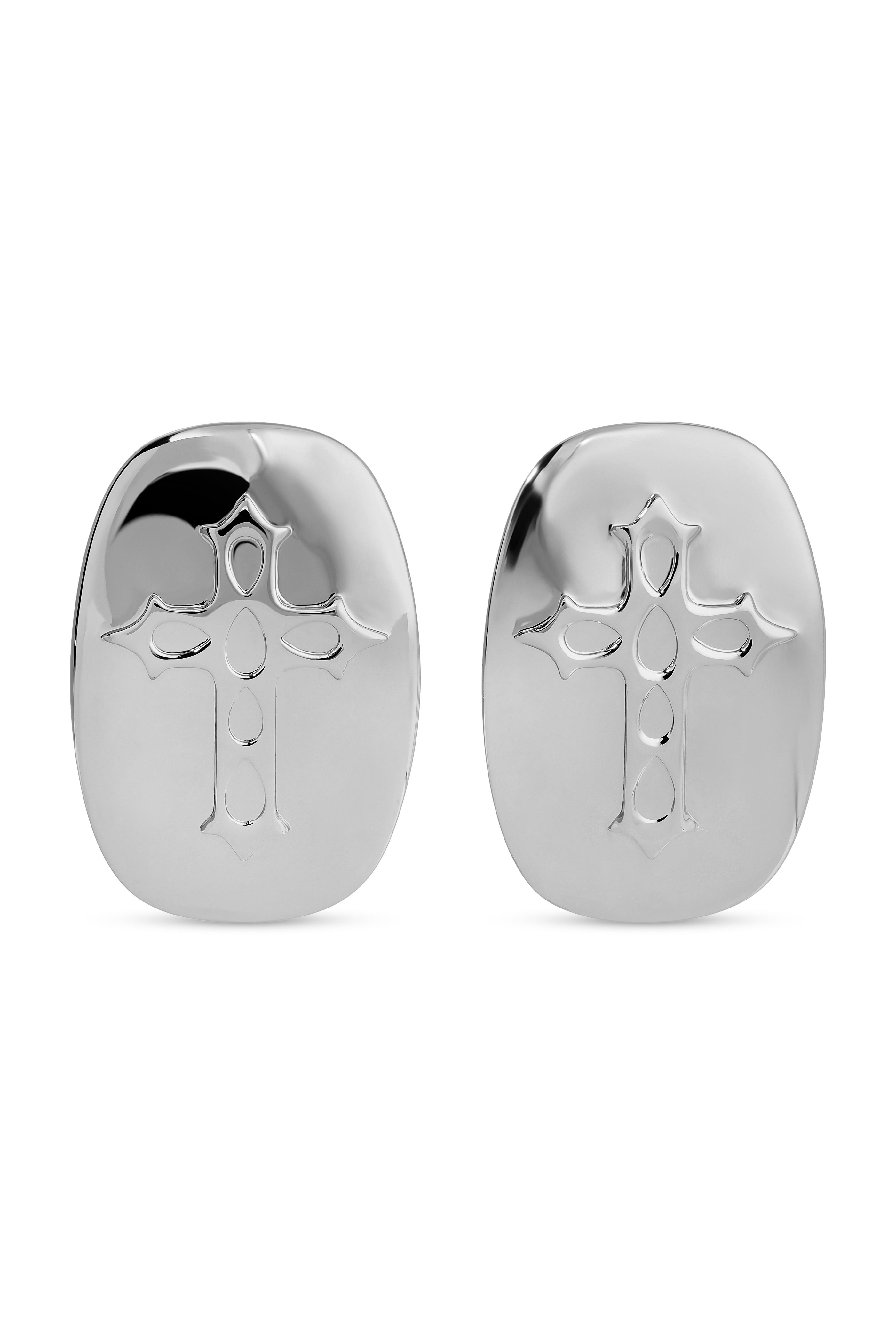Old World Cross Earrings, Faith Jewelry. Sterling Wires. Shop Now! –  B.BéNI® Christian & Jewish Jewelry