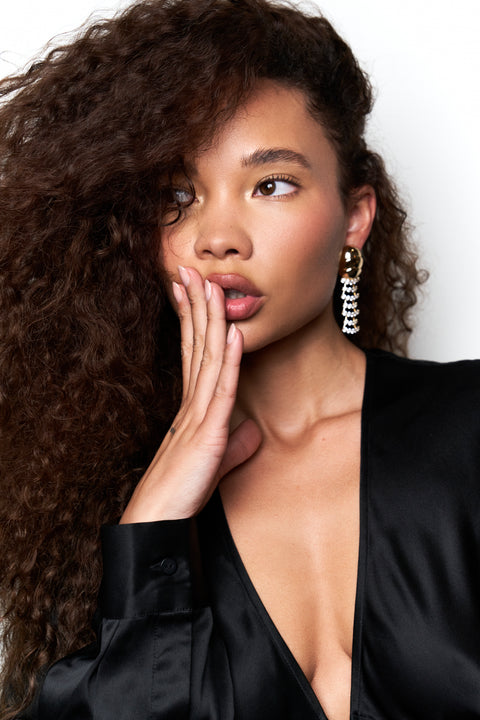 Armadillo Fringe Earrings