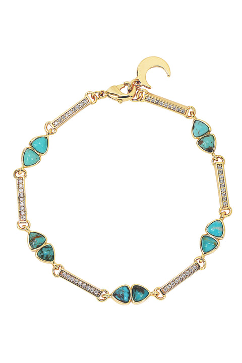 Turquoise Veda Tennis Bracelet