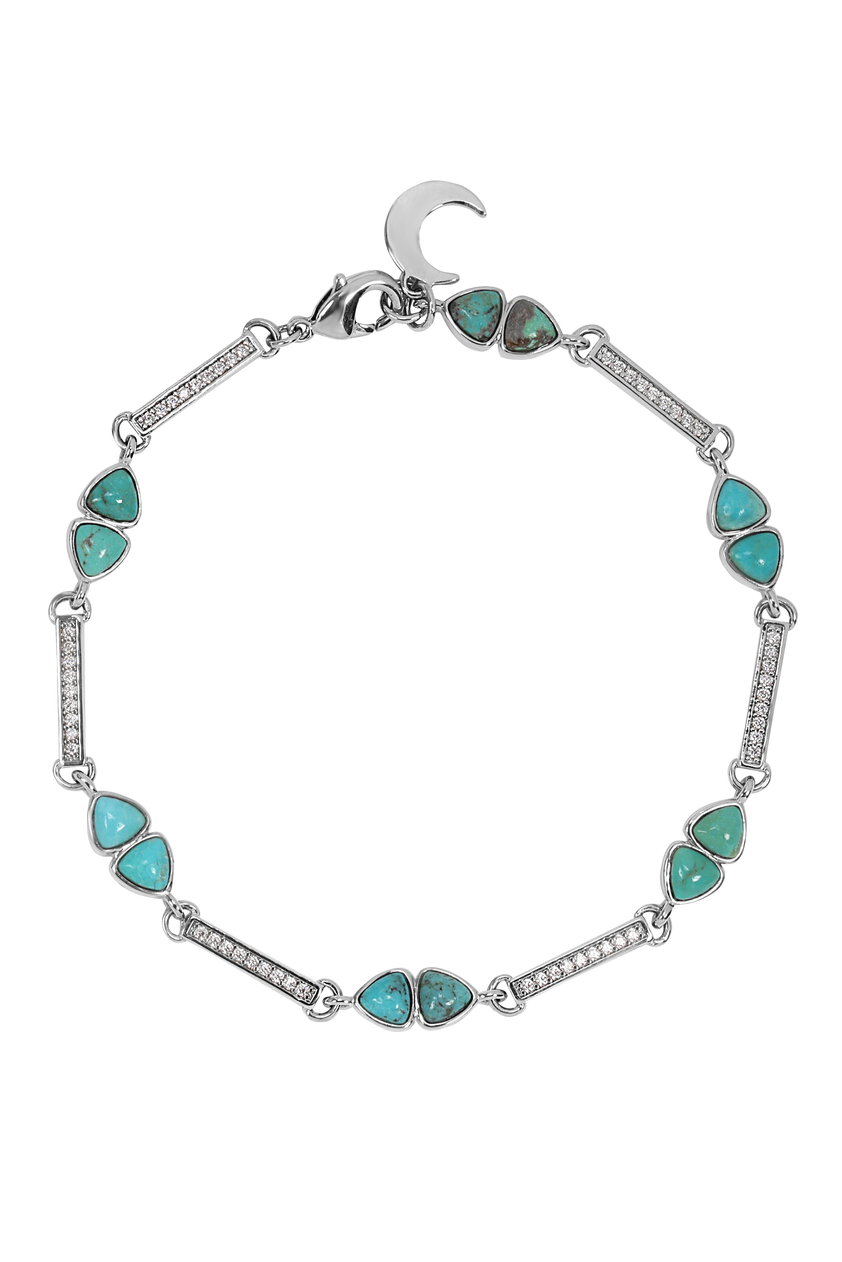 Turquoise Veda Tennis Bracelet – Lili Claspe