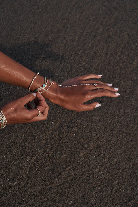 Turquoise Veda Tennis Bracelet