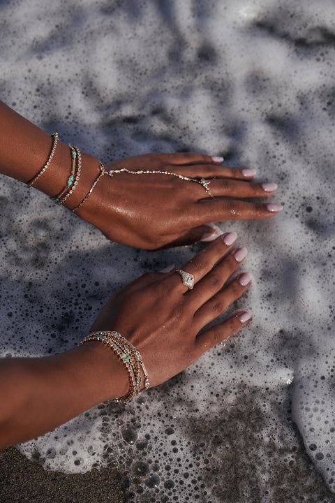 Turquoise Veda Tennis Bracelet