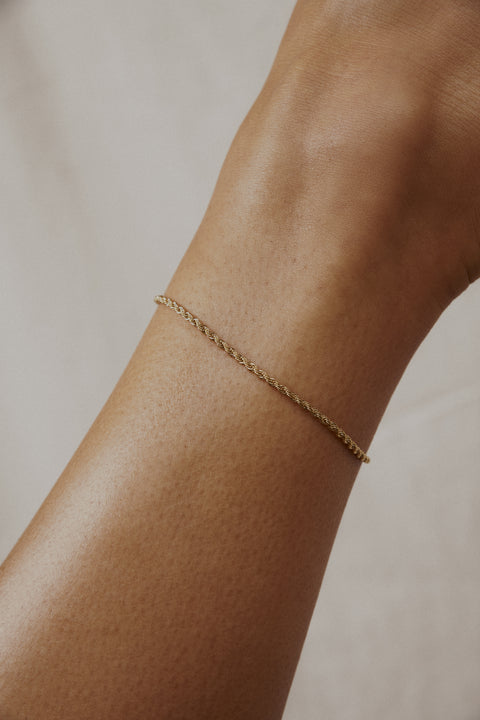 French Rope Anklet