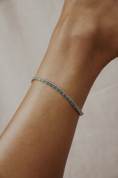 Mini Amina Tennis Anklet