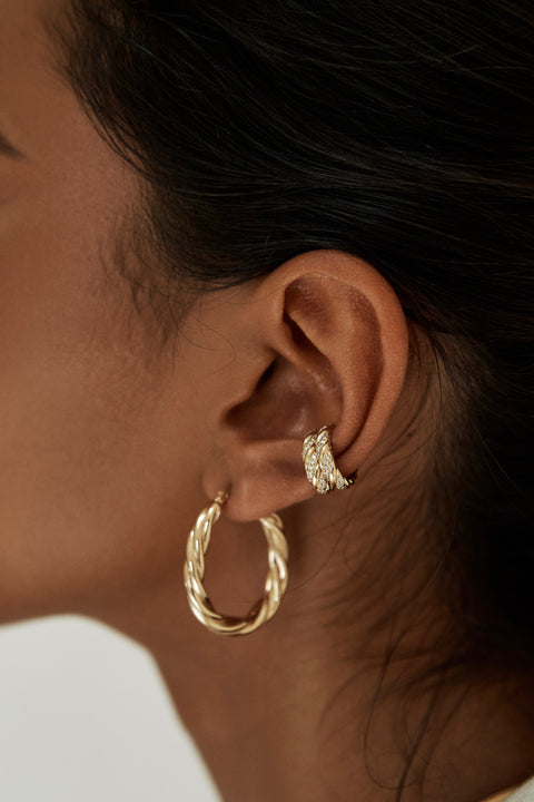 Gina Twist Ear Cuff