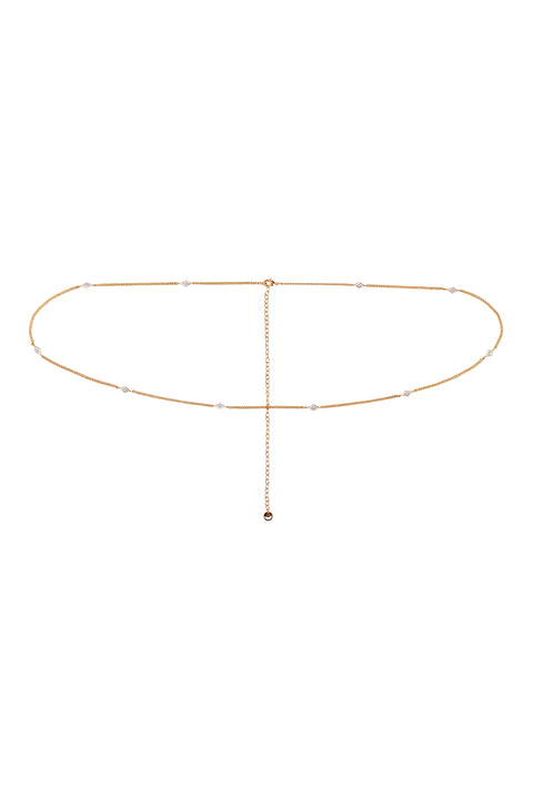 Pave Dinah Belly Chain