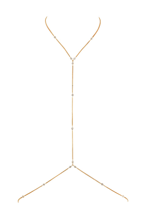 Pave Dinah Body Chain
