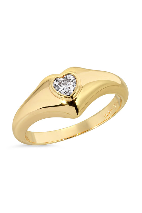 Smooth ILY Ring