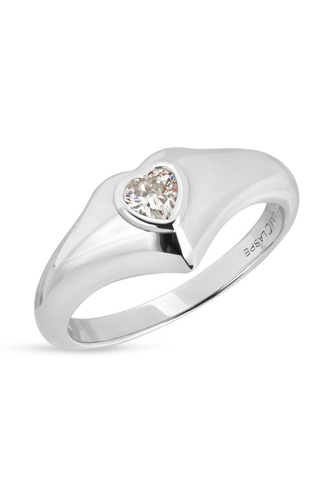 Smooth ILY Ring