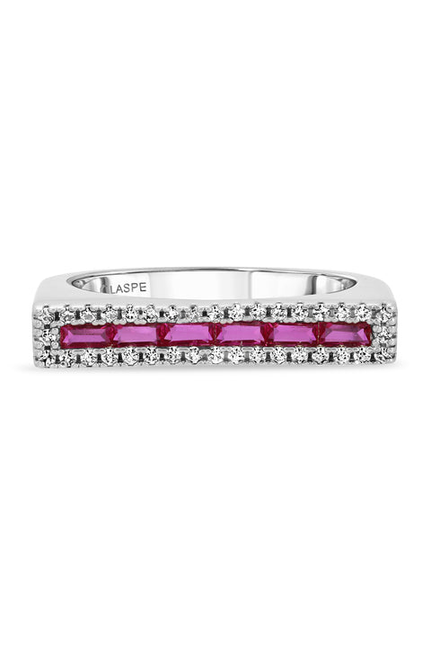Ruby Cass Bar Ring