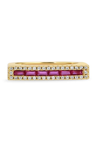 Ruby Cass Bar Ring – Lili Claspe
