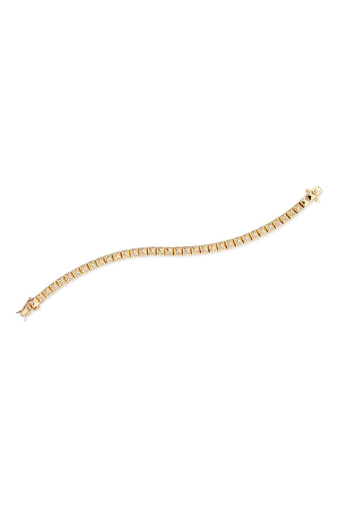 Chill Pyramid Tennis Bracelet