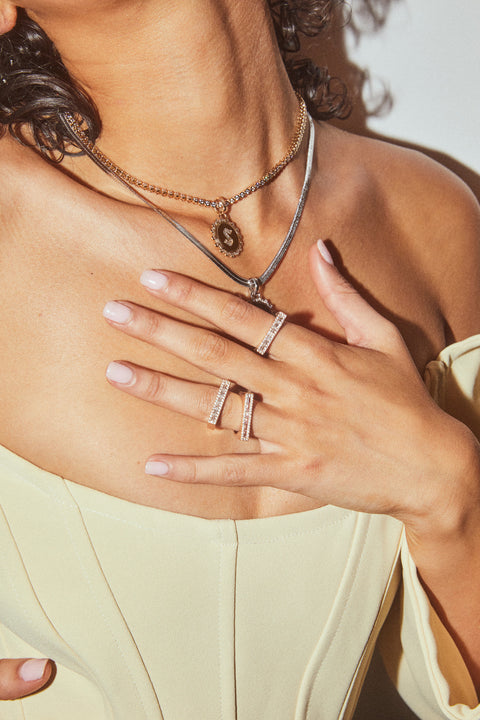 Ruby Cass Bar Ring