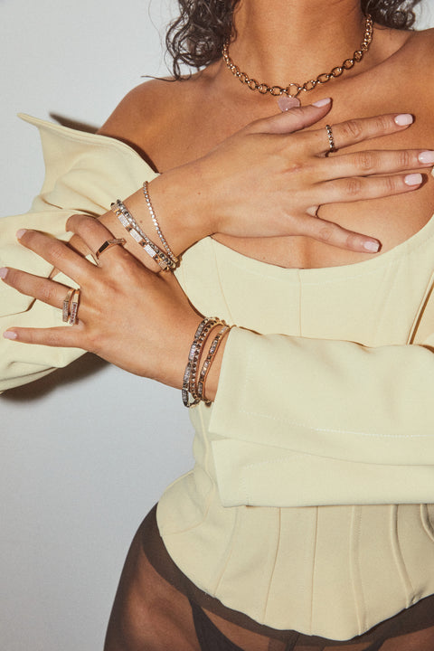 Ruby Cass Bar Ring