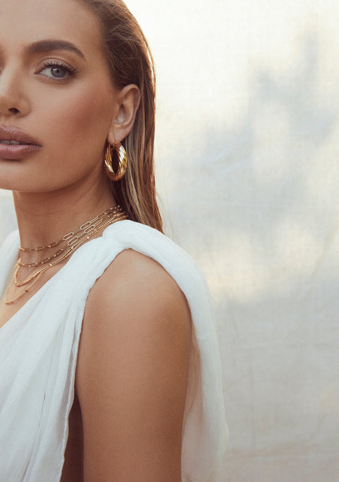 Large Gina Hoops