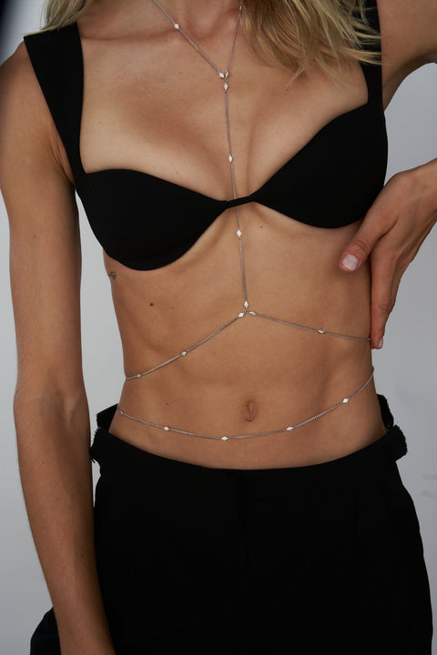Pave Dinah Body Chain