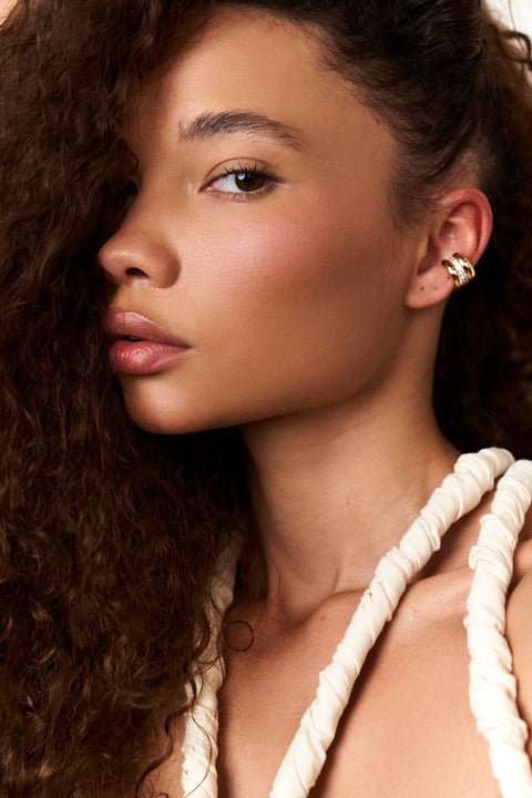 Triple Banded Ear Cuff