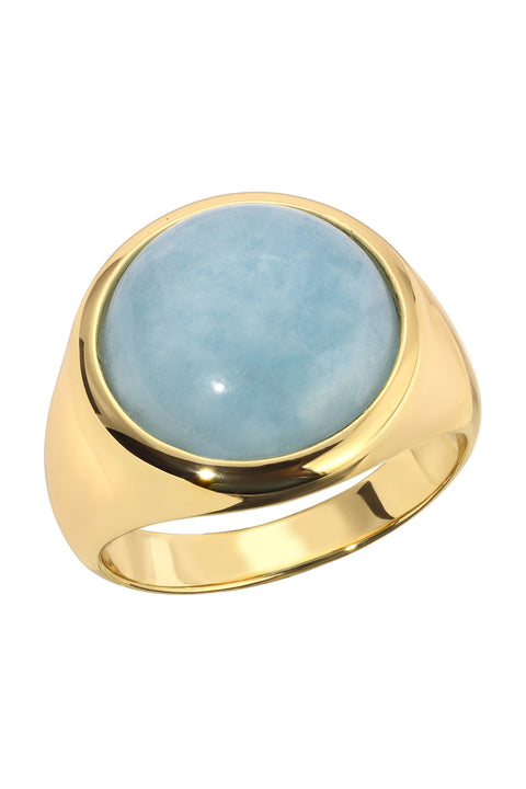 Aquamarine Lockland Ring