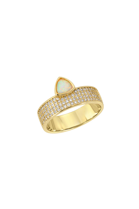 Finish - Gold | Style - Pave